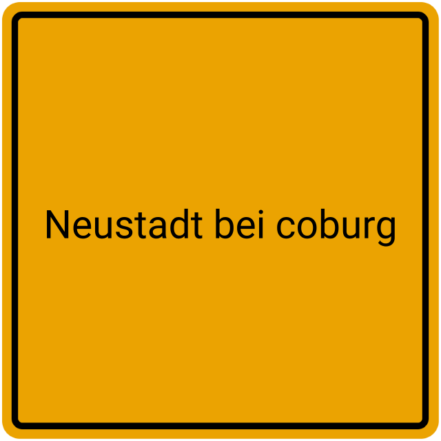 Meldebestätigung Neustadt bei Coburg